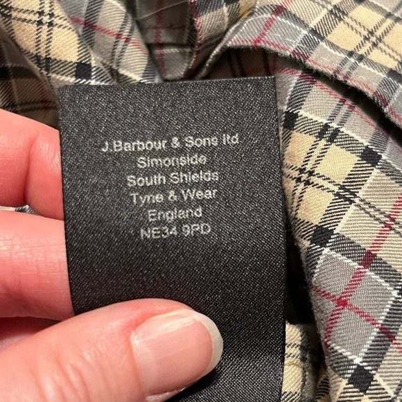 Barbour Plaid Button Down Shirt RUNS LARGE - Picture 10 of 14